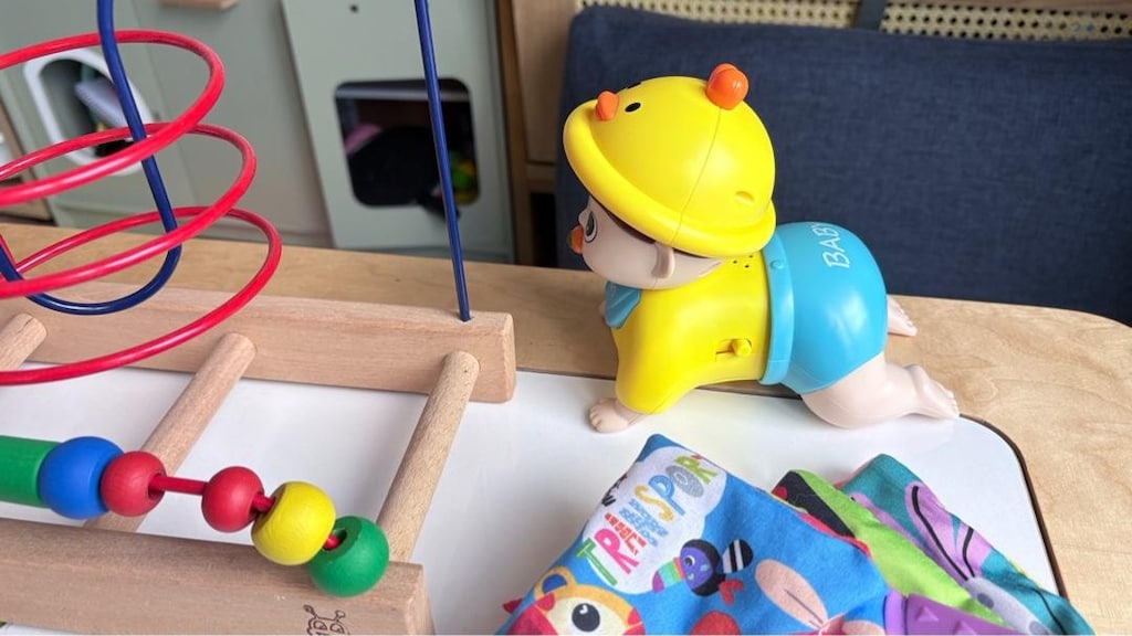 Toplu Bebek Oyuncak Seti – Bez Kitap, Aktivite Küpü ve Boncuk Labirent - 3