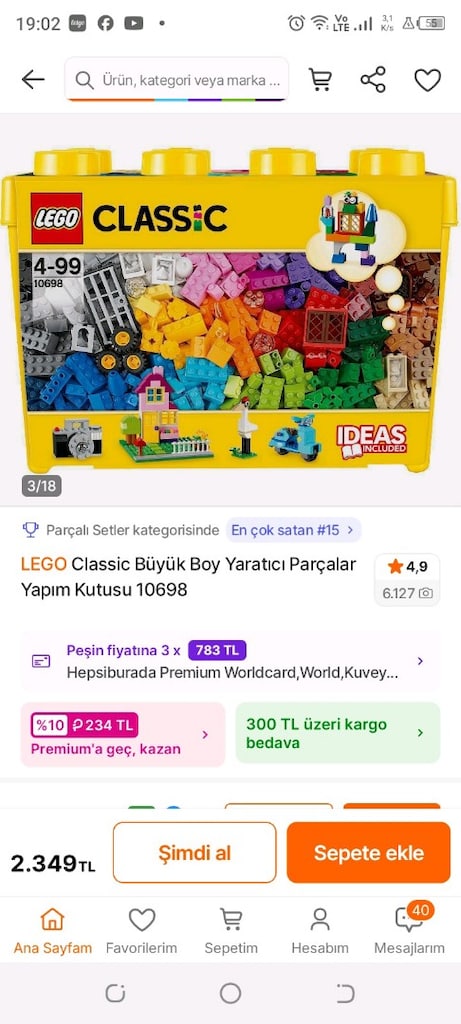 LEGO yaratıcı parçalar - 3