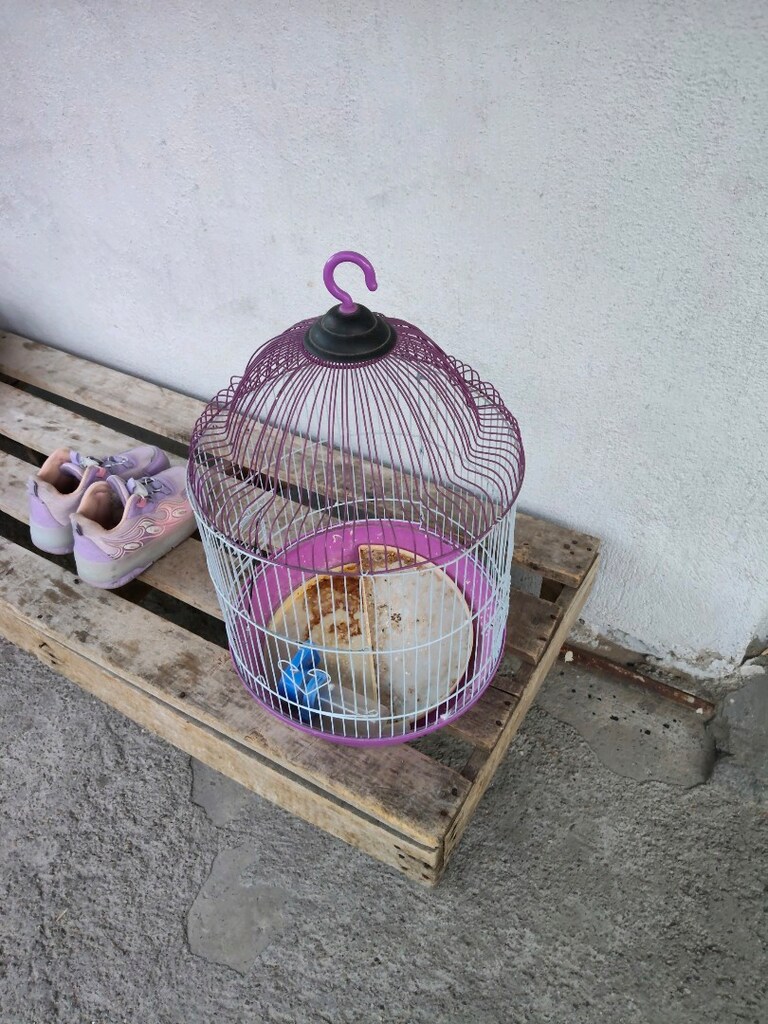 yüksekliği 45 cm genişliği 35 cm kuş kafesi - 5