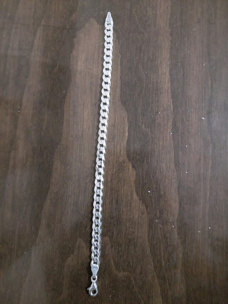925 ayar 12 gram 6 mm genişlik 20 cm uzunlukta gurmet erkek künye