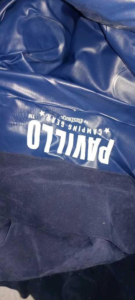 Quechua kamp çadırı ve şişme çift kişilik yatak - 9