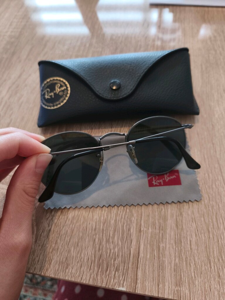 Orijinal Ray-Ban Siyah Yuvarlak Gözlük - 2