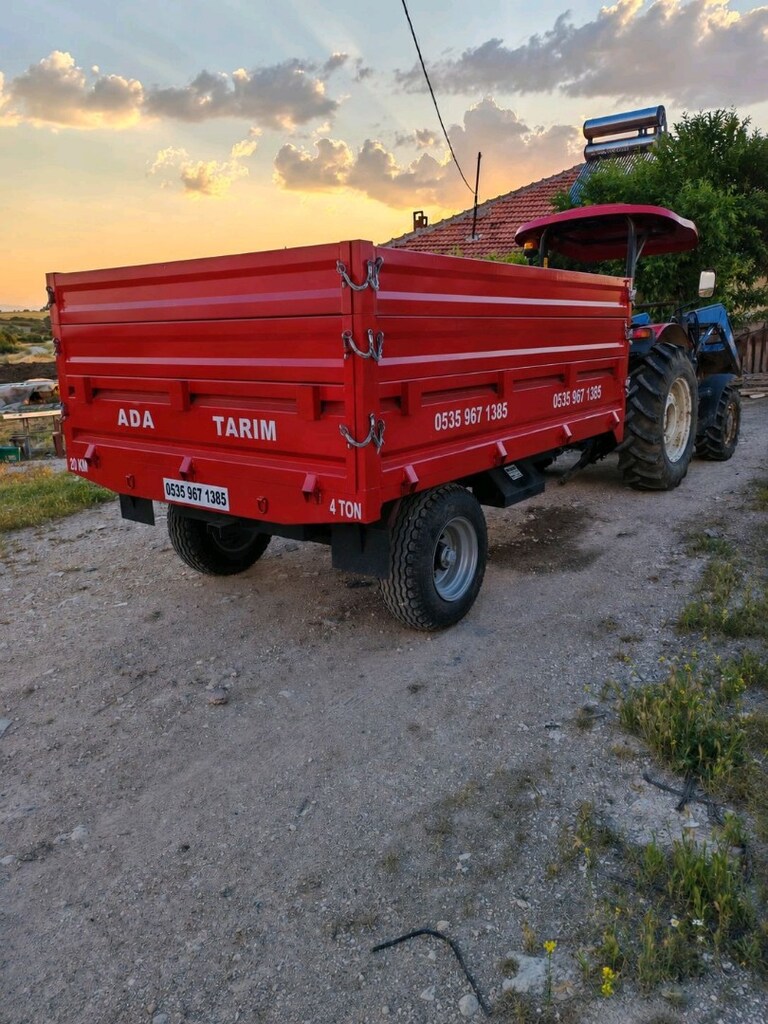 Cift ilaveli sıfır römork - 2