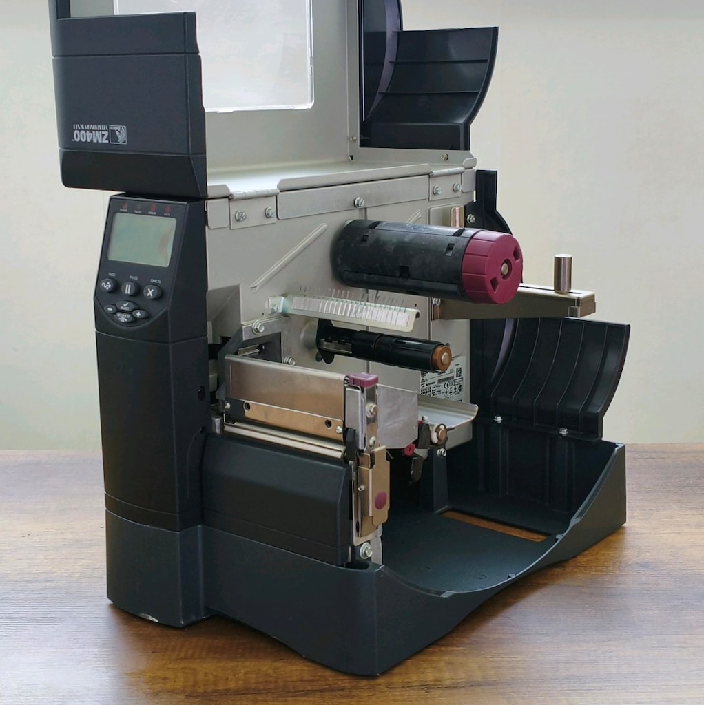 ZEBRA ZM400 YIKAMA TALİMATI BARKOD ETİKET YAZICI TEKSTİL POS TERMAL - 4
