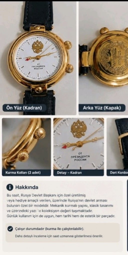 Klasik tasarım koleksiyon değerlikol saati - 6