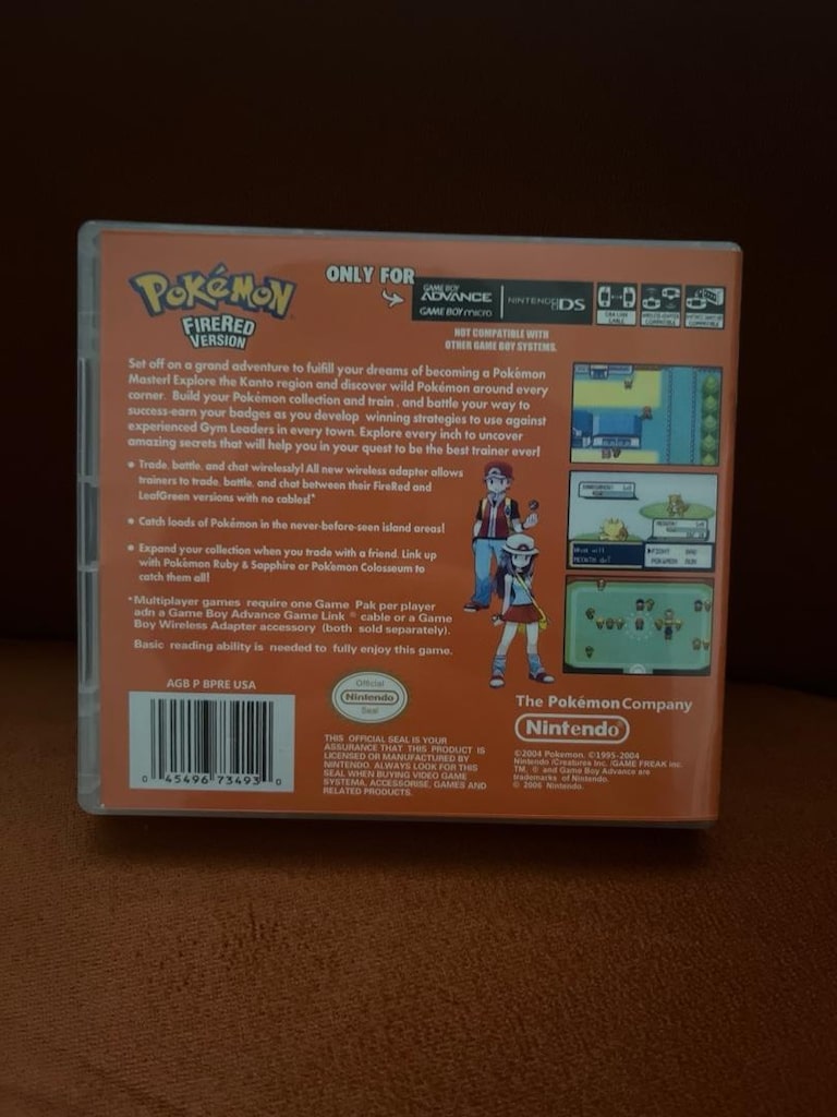 POKEMON FİRERED GAMEBOY OYUNU - 3