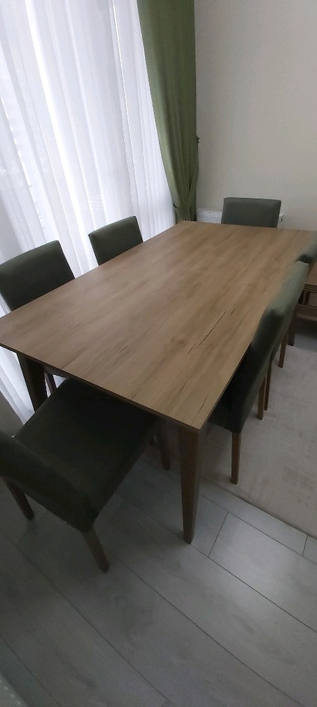 Kelebek Mobilya 6 kişilik yemek masası - 2