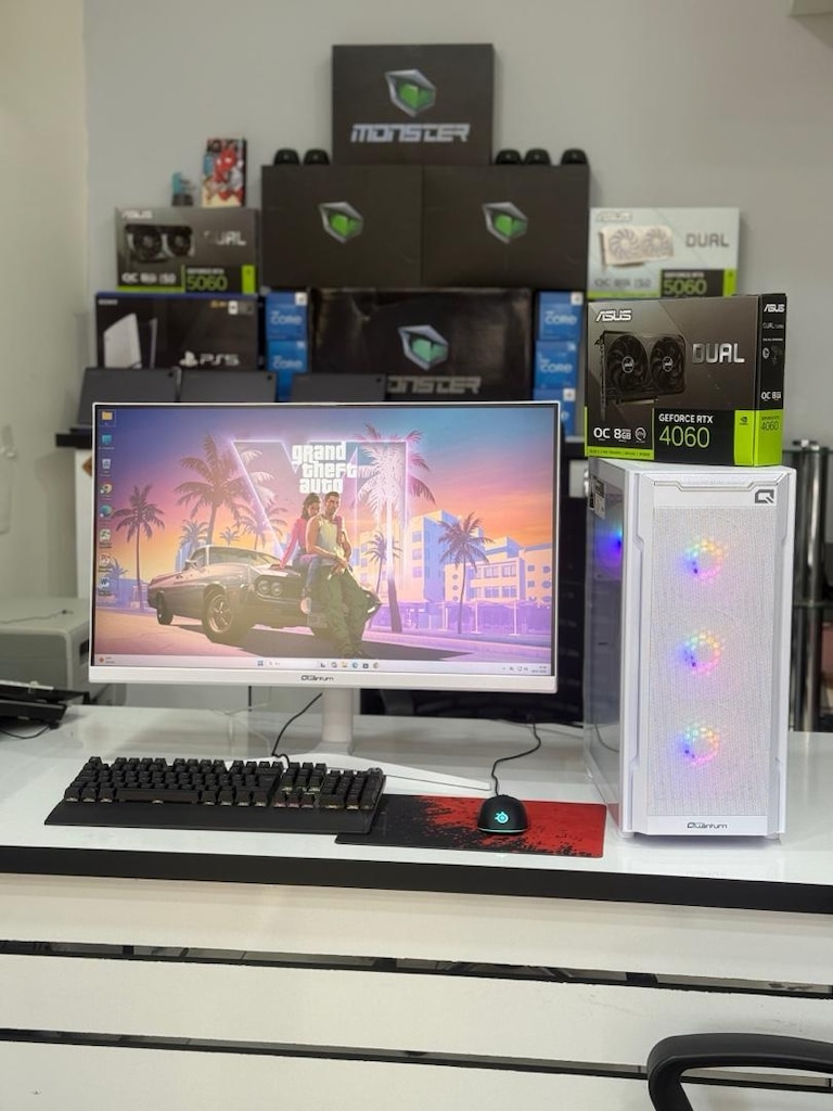 20 AY GARANTİLİ GAMİNG MASAÜSTÜ BİLGİSAYAR AMD RYZEN 5 ~ ASUS RTX 4060 - 6