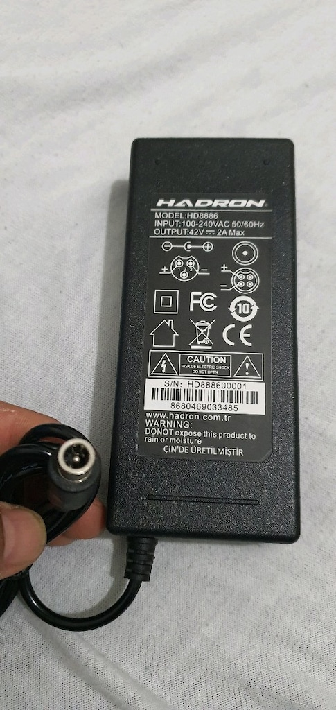 scooter şarj aleti 42 volt lityum pil için şarj aleti yer esenler - 6