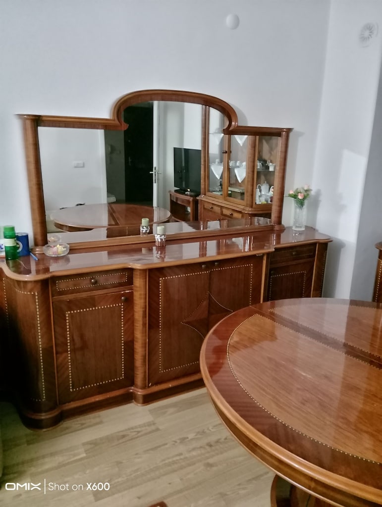 Ankara Mobilya Klasik Ahşap Yemek Odası Takımı - 7