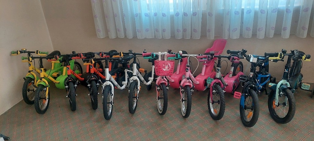 11 ADET DECATHLON BTWIN 14 JANT ERKEK KIZ ÇOCUK BISIKLETİ - 2