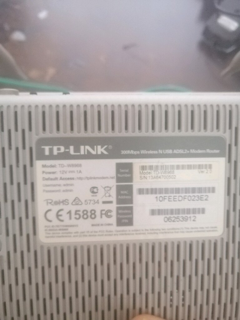 TP link. modem.2adet. - 8