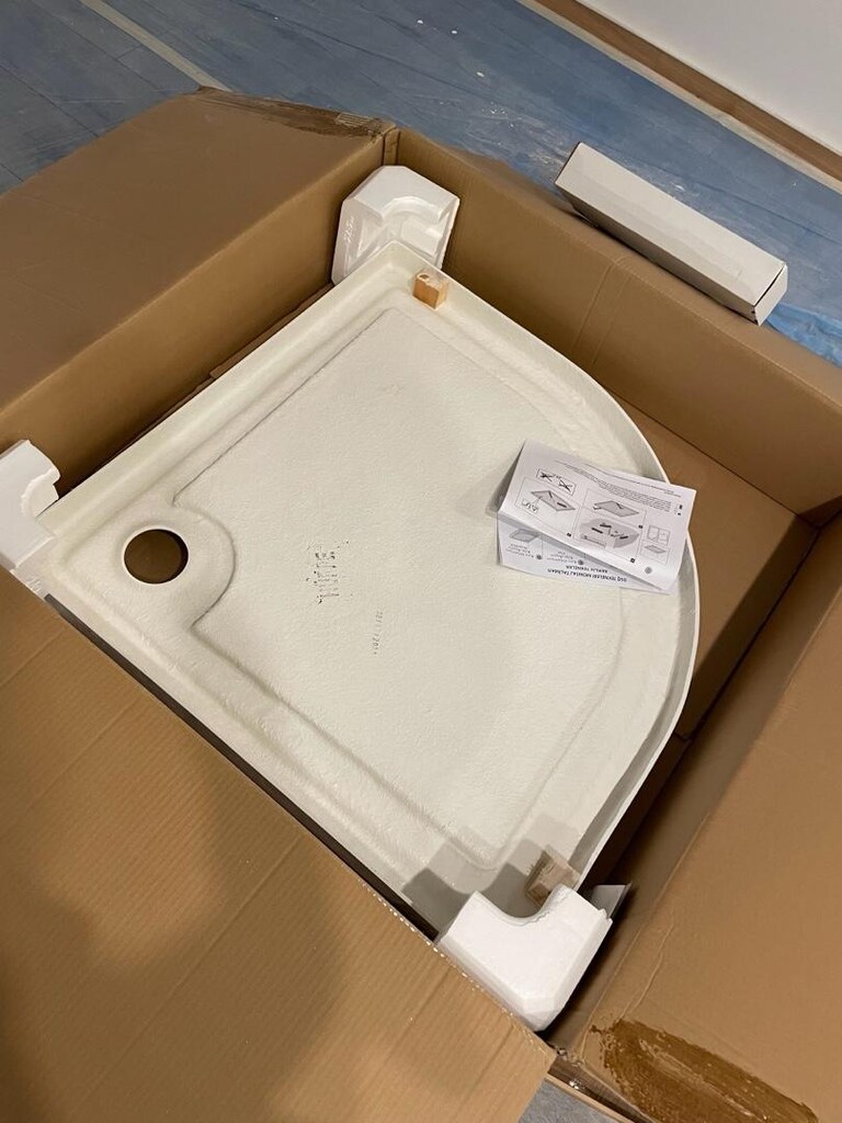 HATASIZ ÇİZİKSİZ ALMAN HÜPPE DÜZ 90x90 “F” DUŞ KÜVETİ - 2