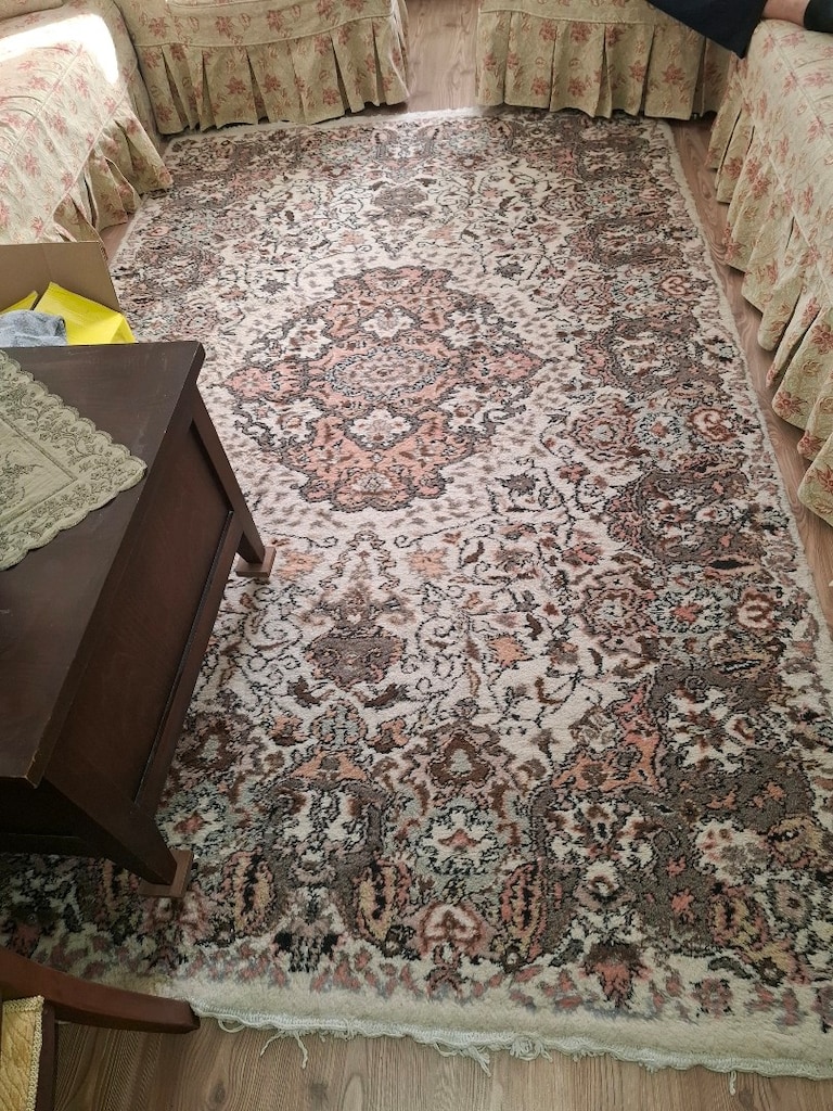 Isparta Halısı Has Yün El Dokuma Yeni Çok Temiz - 5