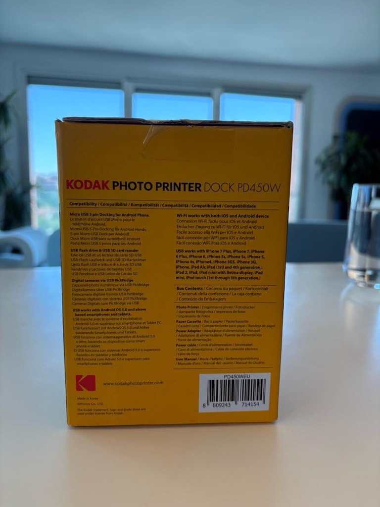 kodak photo printer dock pd450w - 4