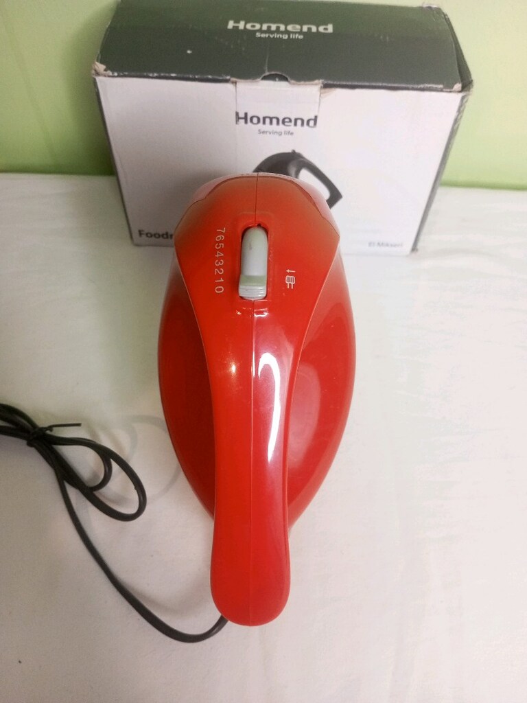 Homend Kırmızı El Mikseri - 3