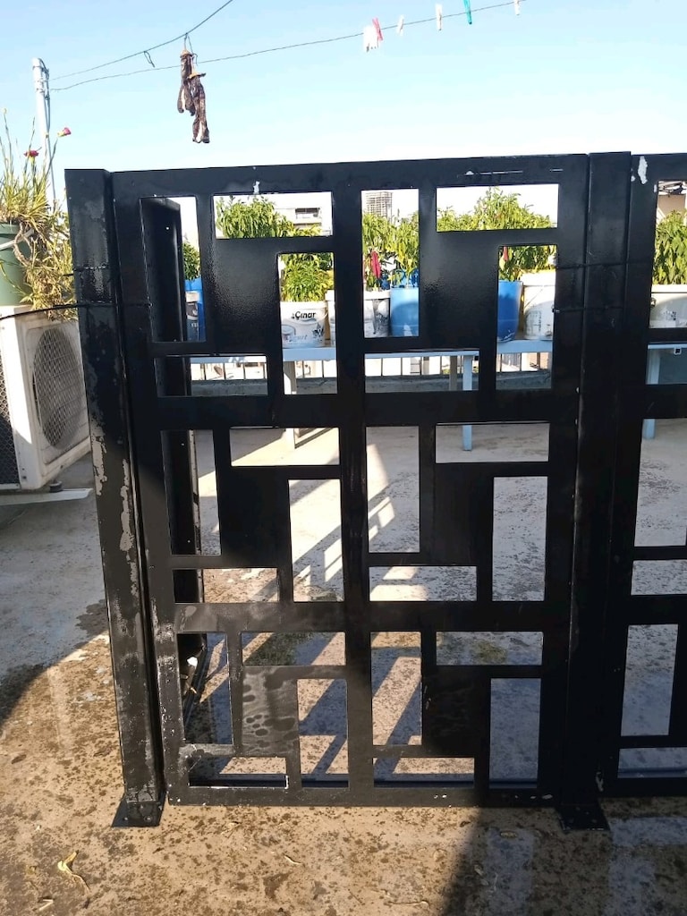 Özel Tasarım Dekoratif Galvaniz Balkon Korkuluğu - 3