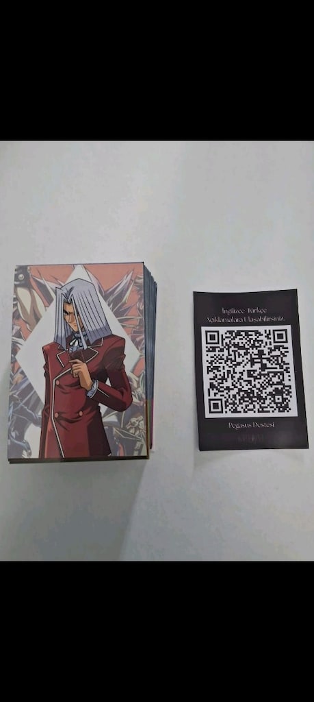 Maximillion Pegasus Anime Hal Destesi 70 Yugioh Kartı Yu-Gi-Oh! - 10