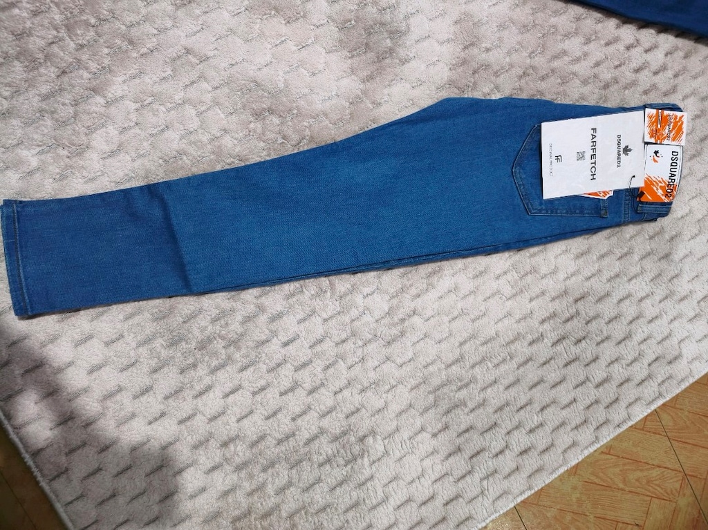Sıfır Etiketli Dsquared2 Model Kot Pantolon - 30 Beden (Skinny Fit) - 3