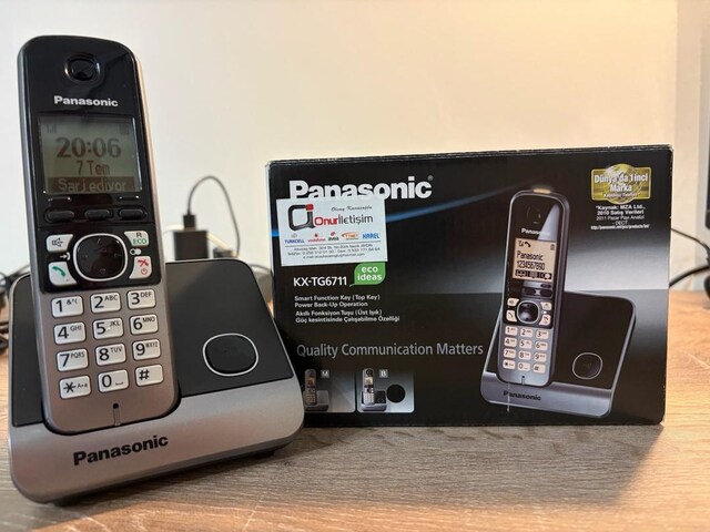 PANASONIC KX-TG6711 Telsiz Telefon