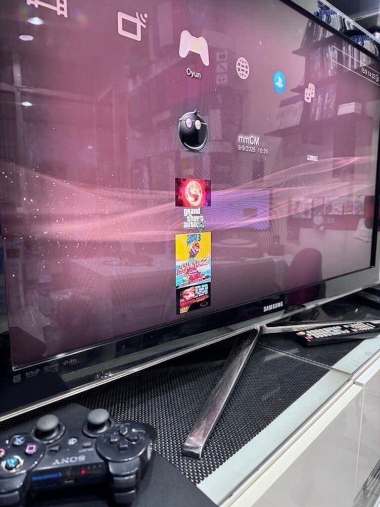 PS3 SLIM · 1000 OYUNLU ÜCRETSİZ MARKETİ YÜKLÜ · DIGITAL ART SAKARYA - 4