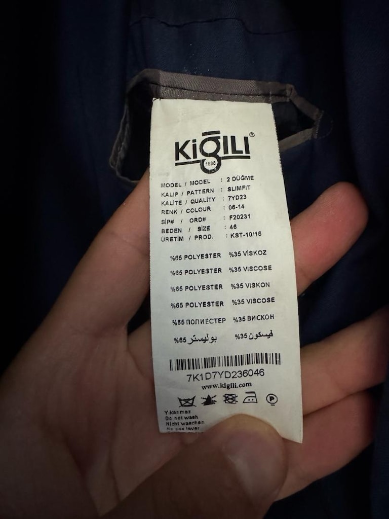 takım elbise 3 adet Efor Kıgılı Altınyıldız — görsel 6/8