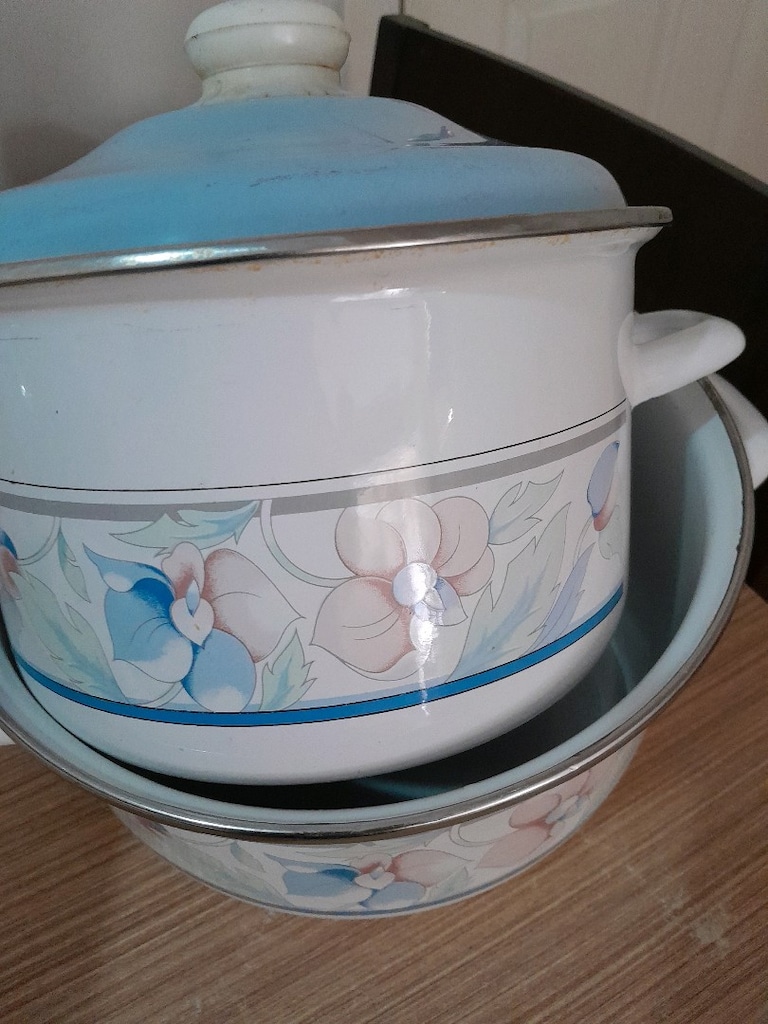 Tencere emaye wintice ikili birinin kapagi yok - 3