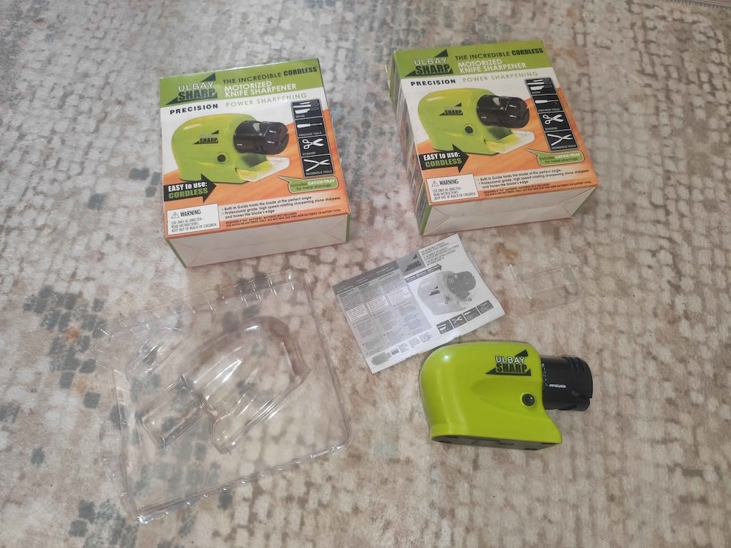 Ulbay Sharp Pilli Motorlu Bıçak ve Makas Bileme Makinesi - 2
