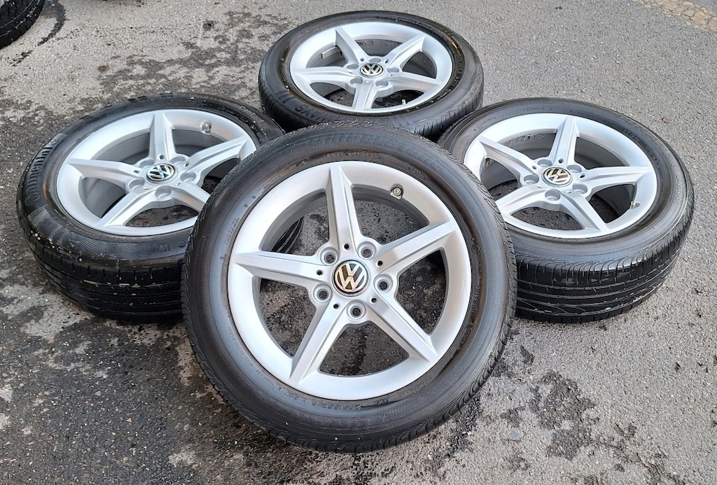 205 55 16 ORJİNAL TRANSPORTER JANT LASTİK TAKIMI TRANSPORTER BMW TRAFK - 5