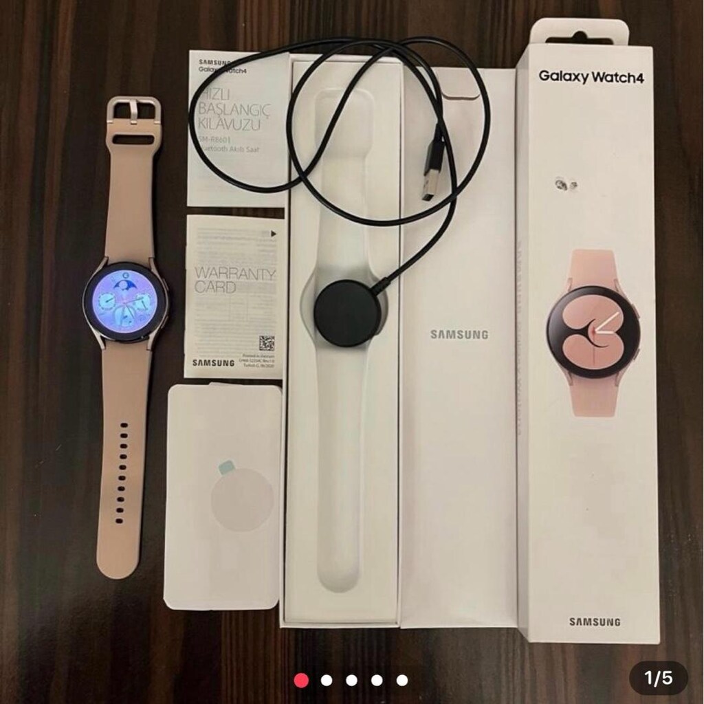 Sıfır ayarında Gt 5 pro Titaniyum ve Samsung Watch 4 kutulu Tr ürünler - 2