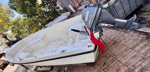 RUHSATLI YAMAHA 15 HP & 4.50 ÇİFT CIDAR FİBER TEKNE