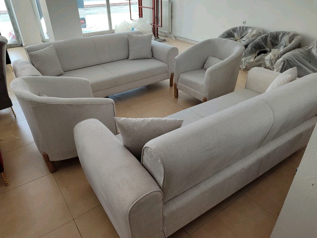 4lu salon takımı sıfır paketli ürünler satiyorum her rengi modeli var - 4
