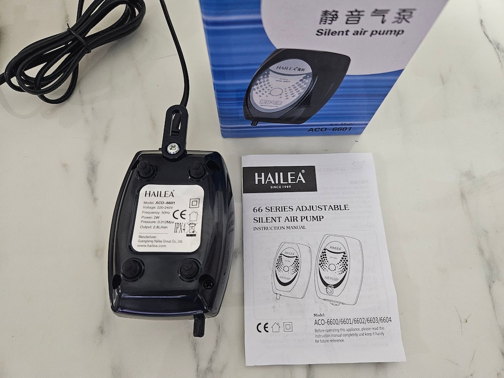 Hailea ACO-6601 model sessiz hava pompası. - 3