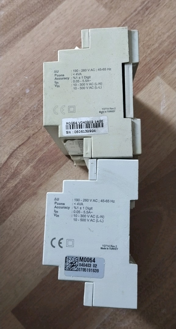 Entes EPR-04S-DIN dijital enerji ölçer şebeke analizörü - 2