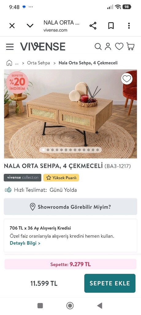 vivense çekmeceli sehba - 3