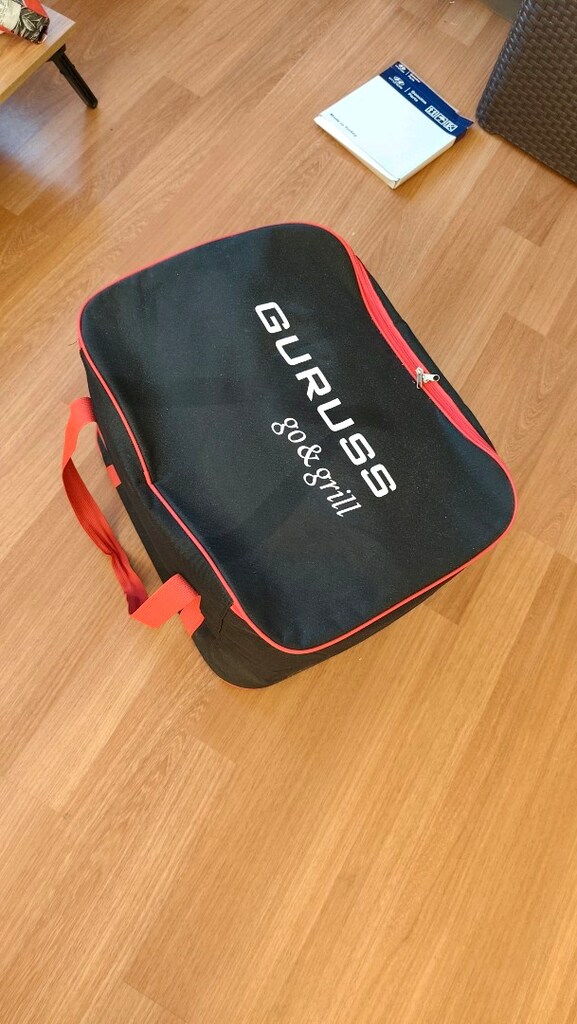 Guruss Go & Grill Set (1 kere kullanıldı) + hediye çıra & kömür (meşe) - 4