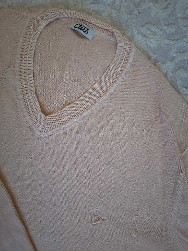 Beymen Club Pudra / Somon V Yaka Oversize Triko Kazak - 3