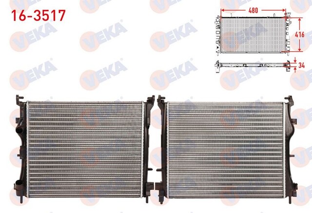 THALIA II 1.5 DCI 2008-2014 SU RADYATÖRÜ MEKANİK