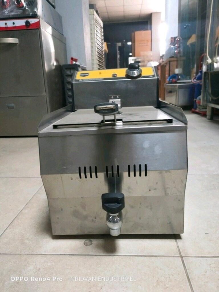 10 litrelik fritöz patates kızartma makinesi fritöz makinası firitöz - 6