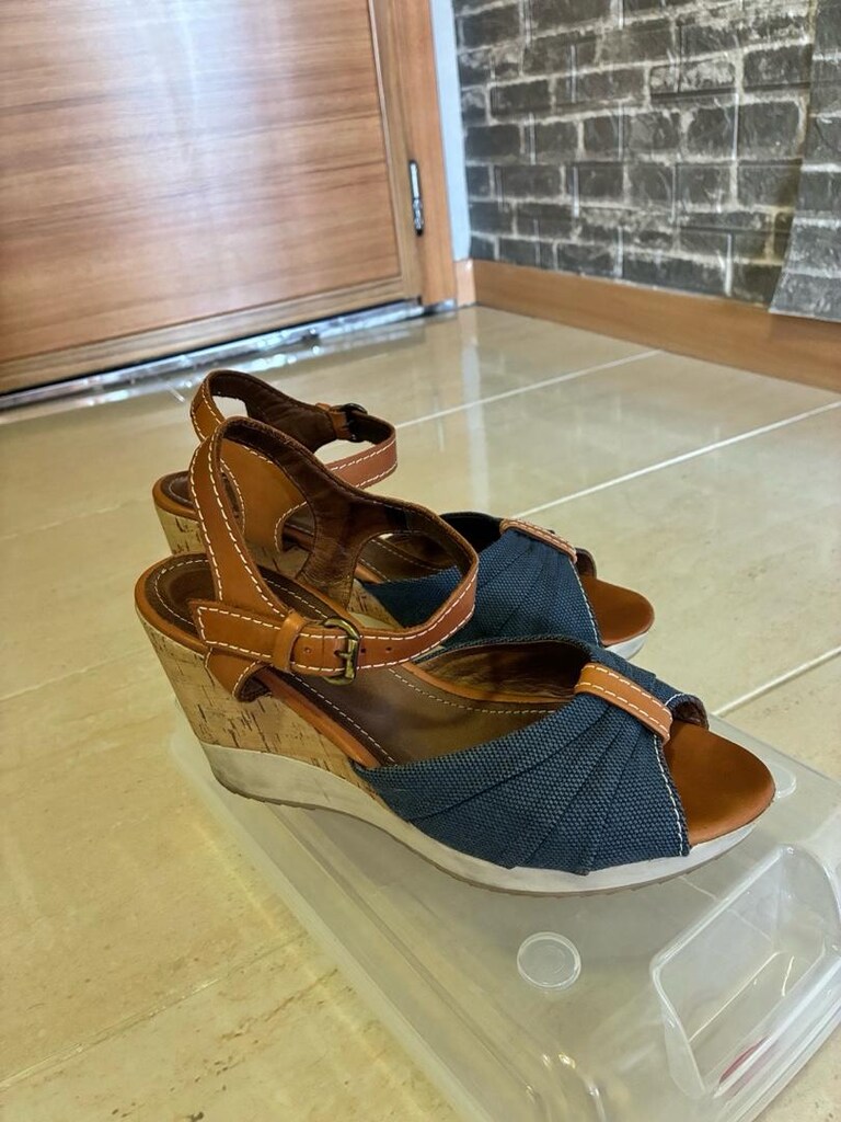 greyder marka topuklu sandalet açık ayakkabı - 3