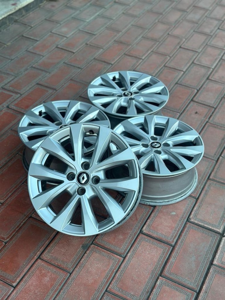 16 inç 4x100 orjinal clio jant takımı hatasız - 3