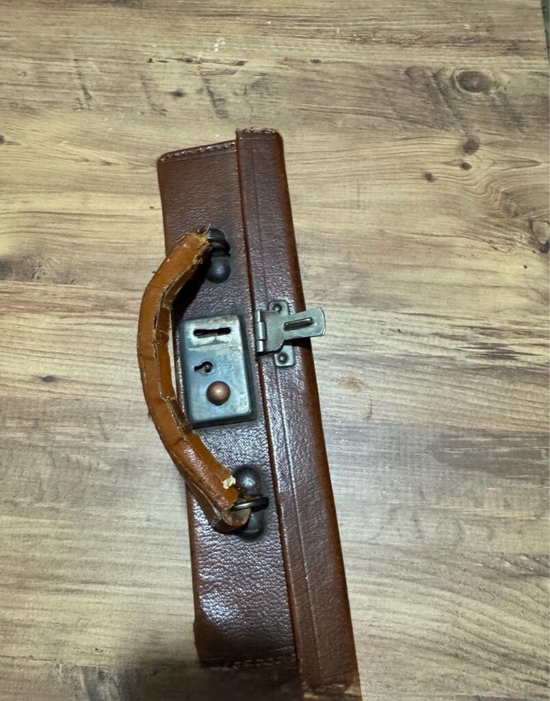 Vintage Kahverengi Takı Aksesuar Çantası Nostaljik, retro görünümlü - 5
