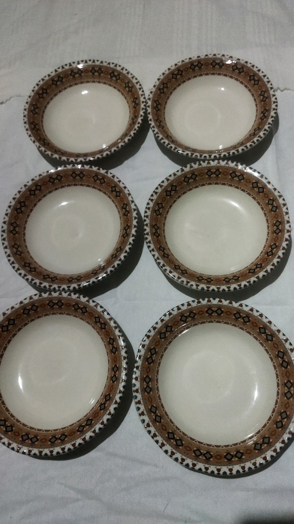 yemek tabağı 6 adet yeni - 2