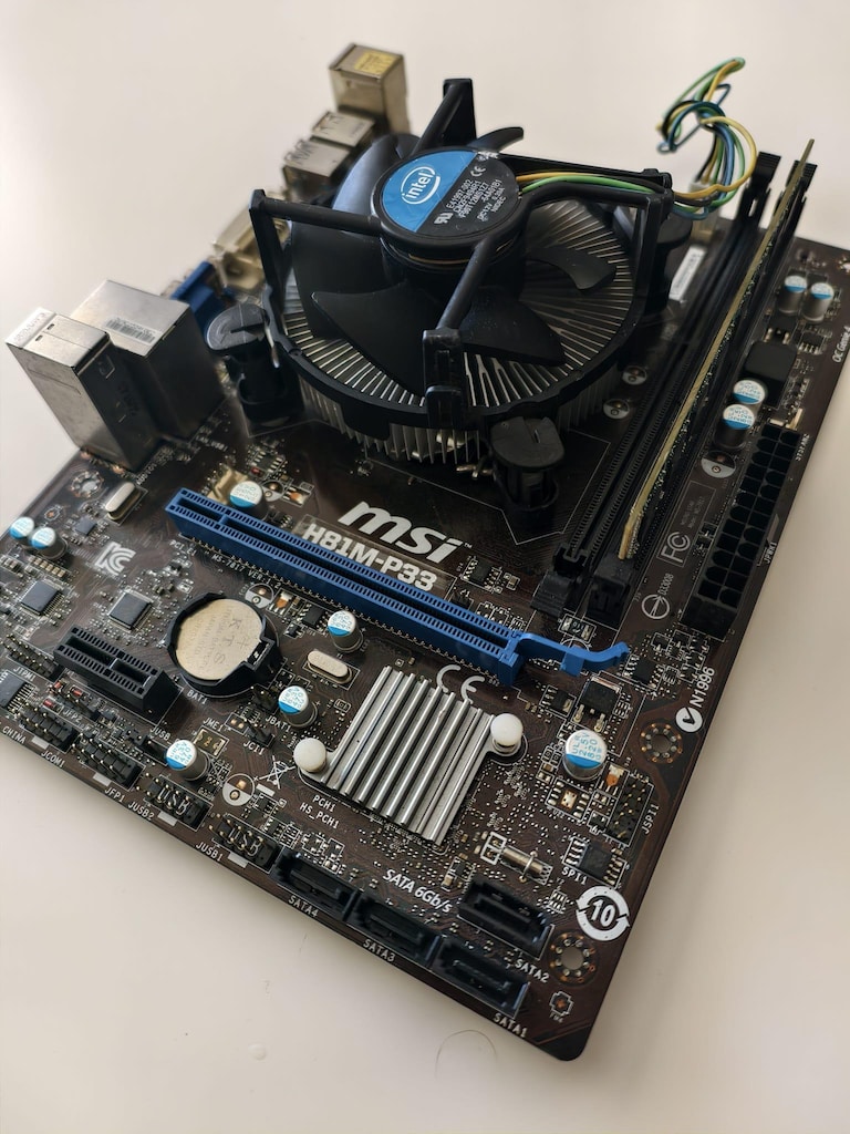 İ5 4460 - 8 GB RAM - MSİ ANAKART - SOĞUTUCU - 10