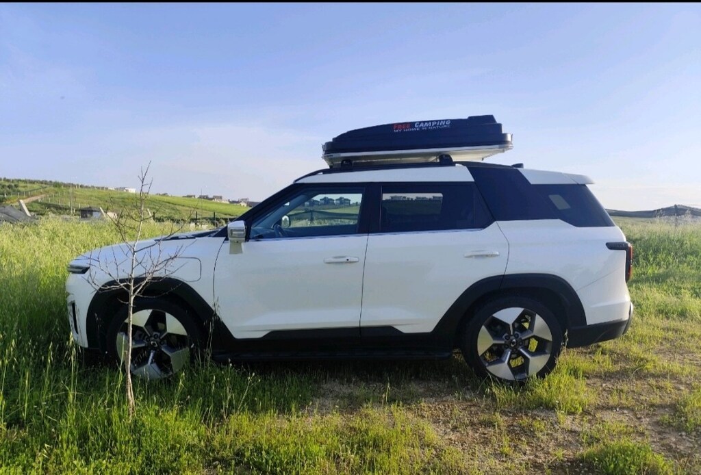 araç üstü çadır sıfır ayarinda free camping marka - 2