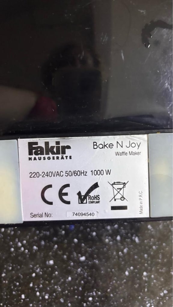 fakir Waffle makinası - 5