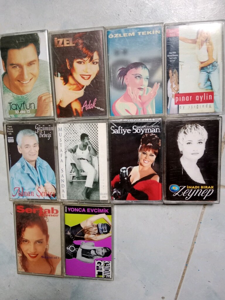10 adet CD orijinal çeşitli sanatçılar - 2