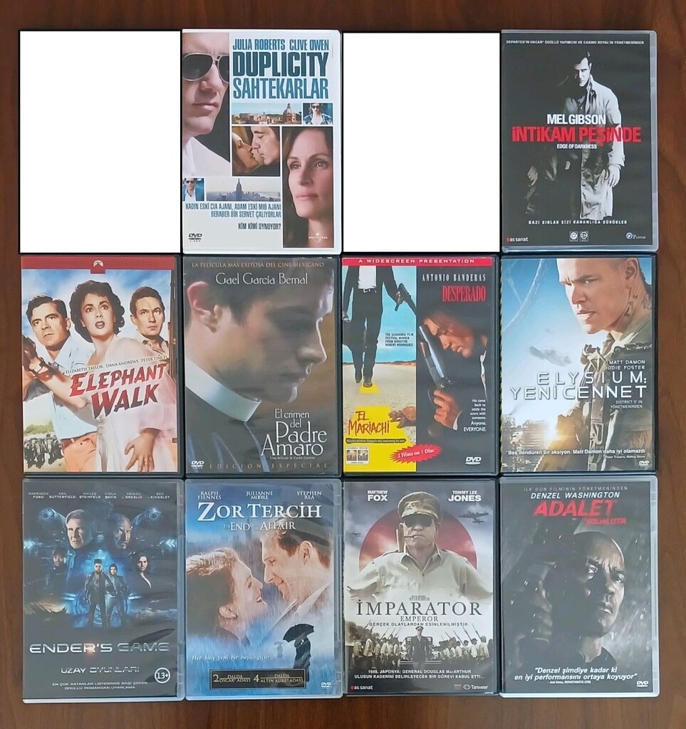 TEK DİSKLİ PLASTİK KUTULU DVD FİLMLER 1 (FİYAT SORUNUZ) - 8