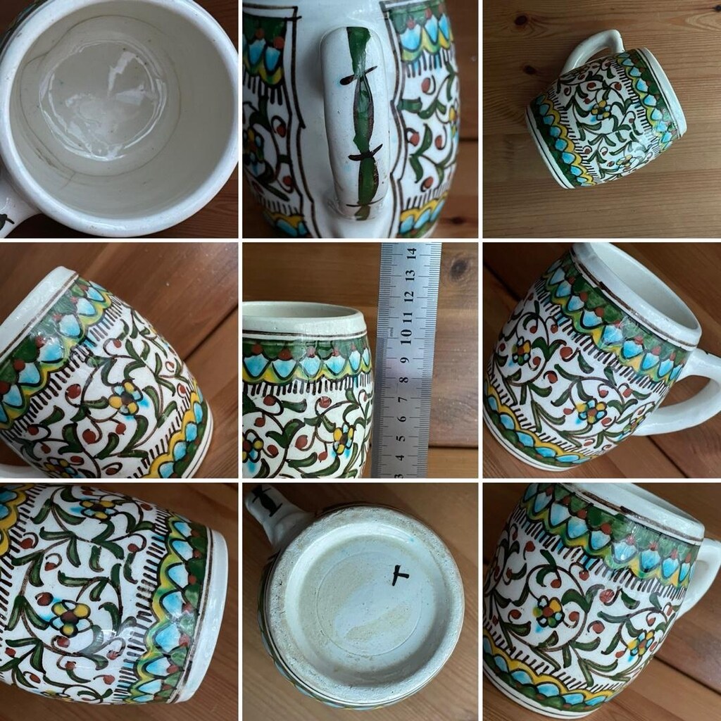 Kütahya çini kupa - 2
