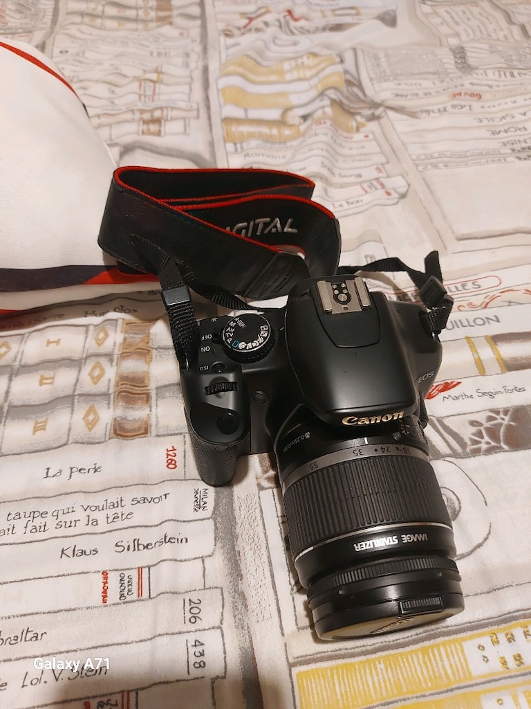 CANON EOS 450D + 18-55mm Lens“DSLR fotoğraf makinesi”sıfır ayarında - 2